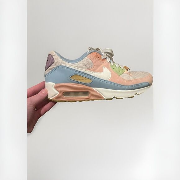 Nike Shoes - Nike Air Max 90 SE Women’s 7.5 – Sun Club Pink/Blue/Purple